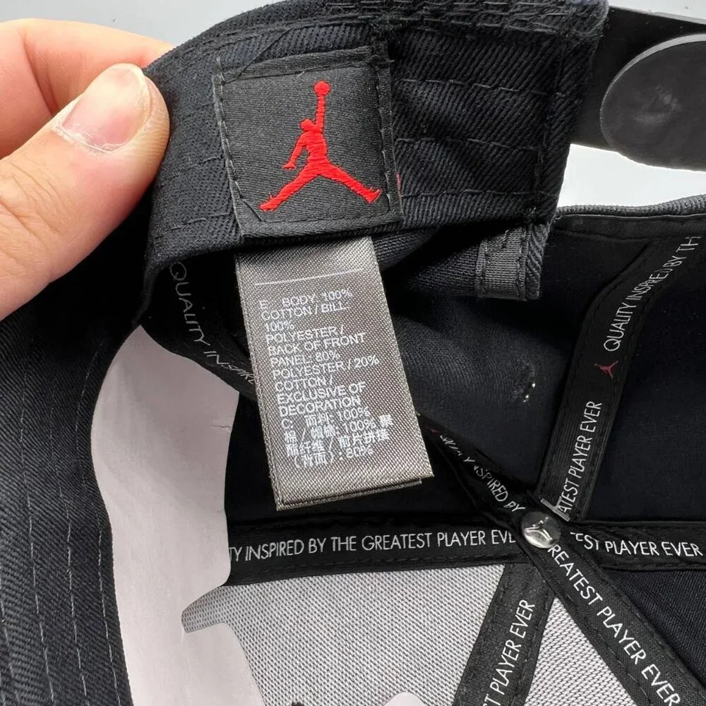 Nike Air Jordan‎ Pro Hat Men Black Camouflage Jumpman Snap Back Cap New